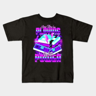 Playing with Power Kids T-Shirt